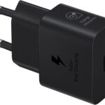 محول شحن سريع 25 واط من النوع سي لسامسونج، أسود، EP-T2510NBEGWW
