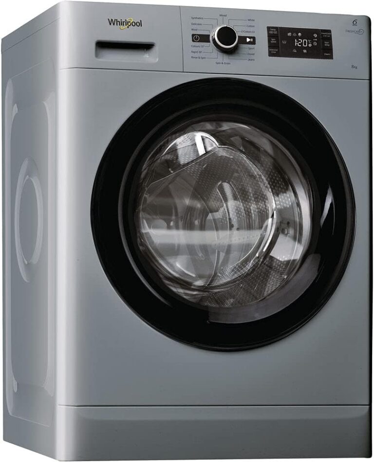 Whirlpool Fwg71252Sb Front Load Automatic Washing Machine - 7 Kg, Silver