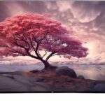 تلفزيون ذكي بشاشة ليد 50 بوصة 4K UHD بتقنية المدى الديناميكي العالي 10 من جاك، تلفزيون بدون إطار مع جهاز استقبال مدمج - لون أسود - 50JD8131F