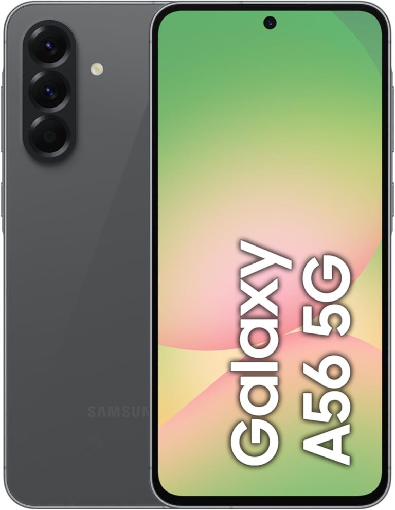 Samsung Galaxy A56 5G, Android Smartphone, 256GB Storage, 8GB RAM, Awesome Graphite, 6x OS Upgrades, Large Display, Long Battery Life 1 Year Warranty/Local Version
