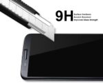 Supershieldz (2 Pack) Designed for Samsung Galaxy A3 (2017) (Not Fit for 2016 Version) Tempered Glass Screen Protector, (Full Screen Coverage) Anti Scratch, Bubble Free (Black) - الصورة 4