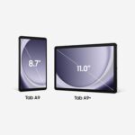 ⁦تابلت سامسونج تاب A9 بلس شبكة الجيل الخامس 5G LTE X216 بذاكرة رام 8GB وسعة تخزينية 128GB بمواصفات عالمية من سامسونج، لون جرافيت⁩ - الصورة ⁦2⁩