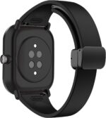⁦Compatible with Amazfit GTS bracelet, 20 mm silicone replacement watch strap for Amazfit GTS 4/GTS 4 Mini/GTS 3/GTS 2/GTS 2 Mini/GTS 2e/Amazfit Bip 3/Bip U/Bip U Pro/Bip S/Bip Lite/GTR 42 mm⁩ - الصورة ⁦2⁩