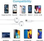 ⁦سماعات رأس سلكية بطرف USB نوع C مع ميكروفون وجهاز تحكم، سماعات أذن عازلة للضوضاء متوافقة مع موبايل آيفون 16 وآيفون 16 برو ماكس وآيباد برو ومعظم الأجهزة ذات مقبس USB نوع C⁩ - الصورة ⁦5⁩
