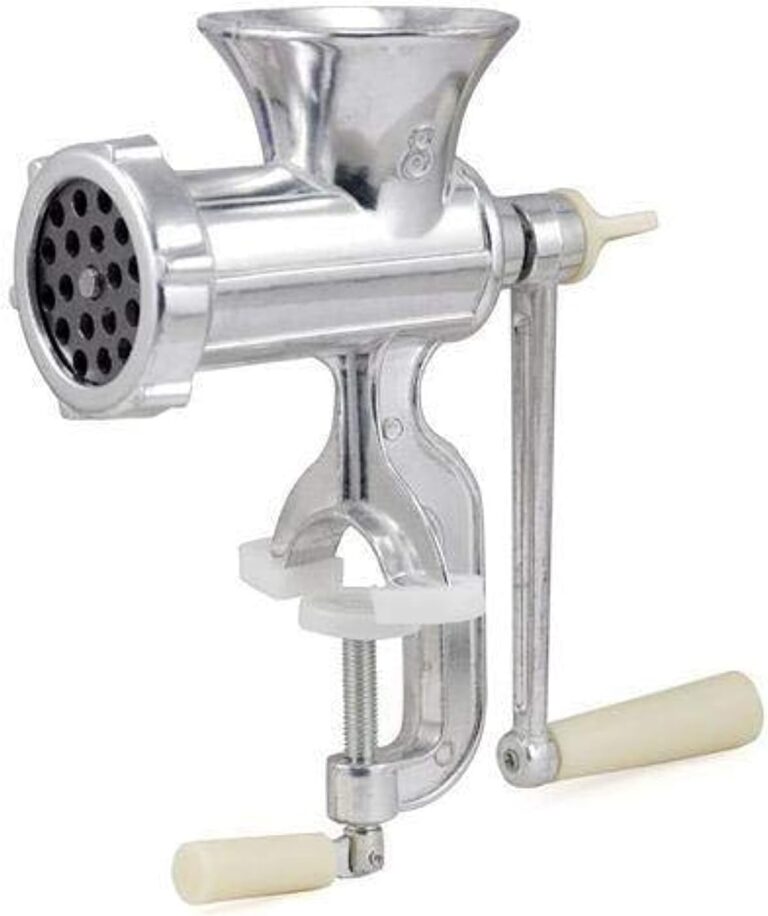Hand Aluminium Alloy Meat Mincer Beef Grinder Chopper Crusher - Size 10