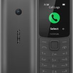 Nokia 110 4G with Volte HD Calls, Up to 32GB External Memory, FM Radio (Wired & Wireless Dual Mode), Games, Torch | Charcoal (Nokia 110 DS-4G)