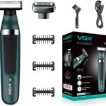 ماكينة حلاقة VGR V-393 مقاوم للماء لححلاقة الذقن و الجسم و النعيم