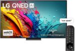 ⁦تلفزيون ذكي QNED86 بدقة 4K مقاس 65 بوصة طراز 65QNED86T6A من ال جي، معالج ذكاء اصطناعي، تقنية المدى الديناميكي العالي HDR 10، ويب او اس 24، جهاز تحكم عن بعد سحري⁩ - الصورة ⁦2⁩