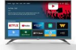 تلفزيون تورنيدو سمارت LED 43 بوصة FHD 43ES1500E موالف تليفزيون (RF) - منفذ USB HDMI - (عرض شاهد في اي بي)