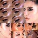 ⁦باليت هايلايتر هاي ديفينيشن | بودرة عالية الصبغة بلمسة نهائية مضيئة | تركيبة سهلة المزج، 9 هايلايتر متعدد الألوان لمكياج الوجه⁩ - الصورة ⁦3⁩