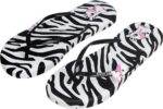 Project Z Women's Slipper - Fashion and Comfortable EVA Sole Zebra, 40 EU
