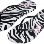 Project Z Women's Slipper - Fashion and Comfortable EVA Sole Zebra, 40 EU