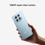 ⁦XIAOMI Redmi Note 15 Smartphone (8+256 GB) – 6000 mAh battery, water-resistant, 108 MP camera, 6.77" FHD+ display, Glacier Blue,18 Months Local Warranty⁩ - الصورة ⁦3⁩