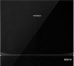 ⁦ثلاجة من تورنيدو موديل RF-580TV-BK بباب فرنسي، سعة 450 لتر، باللون الأسود، مزودة بتقنية إنفرتر ونانو ديودورايزر وتبريد هجين ومضادة للبكتيريا⁩ - الصورة ⁦2⁩