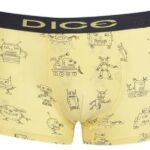 طقم بوكسرات Dice للأولاد بتصميم مشجر قطن مجموعة من 3 قطع Dkb300