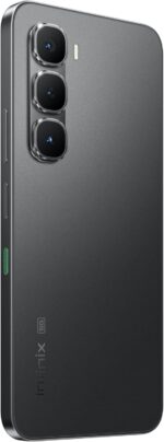 ⁦Infinix HOT 60 5G+ Smartphone – 6.7″ HD+ 120 Hz IPS Display • 6+6GB RAM + 128GB Storage • MediaTek Dimensity 7060 • 50MP Camera • 5 200mAh, 18W Battery • Sleek Black • With Charger⁩ - الصورة ⁦2⁩