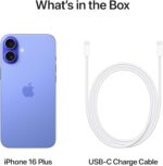 ⁦Apple iPhone 16 Plus (128 GB) - Blue with Face ID | Tax Paid | 2 Years Official Warranty⁩ - الصورة ⁦6⁩