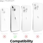 elago Compatible with iPhone 13 Case, Liquid Silicone Case, Full Body Screen Camera Protective Cover, Shockproof, Slim Phone Case, Anti-Scratch Soft Microfiber Lining, 6.1 inch (Aqua Sky) - الصورة 6