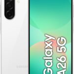 Samsung Galaxy A26 5G, Android Smartphone, 256GB Storage, 8GB RAM, White, 50MP Camera, Large Display, Long Battery Life 1 Year Warranty/Local Version