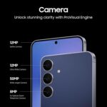 ⁦Samsung Galaxy S25 FE, 5G, Smartphone, Android, 256GB Storage, 8GB RAM, Icyblue, Octa Core, 1.3GHz, 6.7-inch, Full HD, 120Hz-1 Year Warranty/Local Version⁩ - الصورة ⁦3⁩
