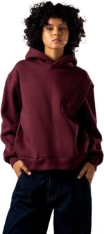 ⁦ASTK Womens Side Pockets Hooded Sweatshirt⁩ - الصورة ⁦2⁩