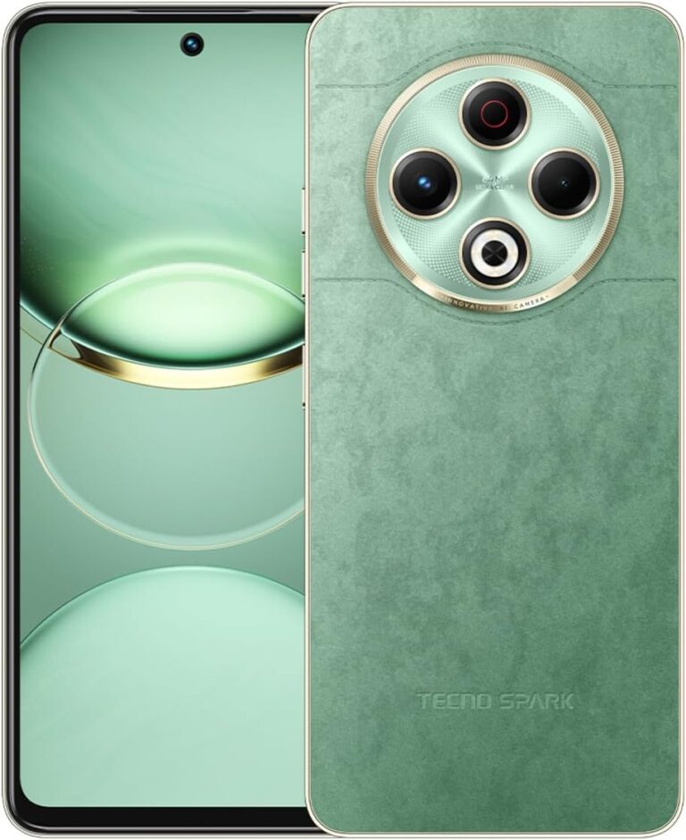 Tecno Spark 30 KL6 8GB RAM, 256 GB ROM Storage Magic Skin Green