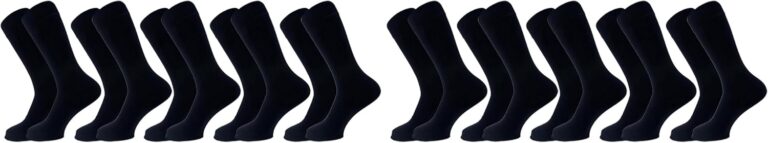 Sam Socks Set Of 5 Classic Sock Men Black size 40-45 EU