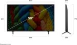 ⁦تلفزيون إل جي 50 بوصة نانو سيل الذكي بدقة 4K – مزوّد بمعالج ذكاء اصطناعي وجهاز تحكم سحري – يدعم تقنية HDR10 ويعمل بنظام التشغيل ويب أو إس 25 – طراز: 50NANO80A6A.AFU (إصدار 2025)⁩ - الصورة ⁦10⁩