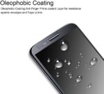 Supershieldz (2 Pack) Designed for Samsung Galaxy A3 (2017) (Not Fit for 2016 Version) Tempered Glass Screen Protector, (Full Screen Coverage) Anti Scratch, Bubble Free (Black) - الصورة 5