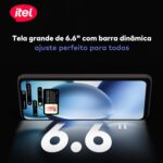 ⁦itel A50 3+128GB - Misty Black⁩ - الصورة ⁦3⁩