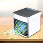 مروحة رذاذ تبرد وترطب وتعمل بمنفذ USB ومزودة بـ3 سرعات قابلة للتعديل، مروحة تكييف هواء لغرفة النوم والمكتب والمطبخ والسيارة والمنزل من ماستر يونيون