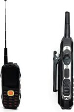 ⁦K19 Rugged Mobile Phone with 22000mAh Battery, Four SIM Powerful Signal, Internal Storage 512MB, RAM 64MB, Support Memory Card up to 8GB, 2G GSM, Torch, Laser Light, Black⁩ - الصورة ⁦5⁩