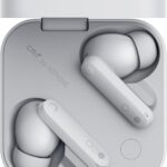 CMF by Nothing Buds Pro 2 Wireless Earbuds with Hi-Fi Sound, 50 dB Active Noise Cancellation, 6 HD Microphones, Space Audio Effect, 2025 - Light Grey