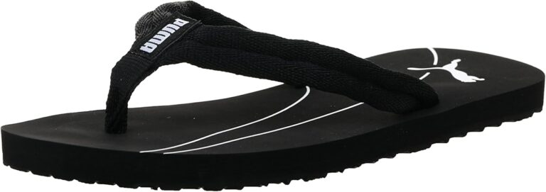 PUMA unisex-adult Epic Flip V3 PUMA Black-PUMA White Sandal