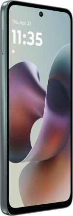 ⁦Motorola Moto G56 Smartphone, 256GB, 12GB RAM, Dual-SIM, Android 14 - Gray Mist, 1 Year Warranty⁩ - الصورة ⁦8⁩