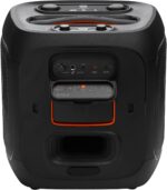 ⁦JBL Partybox Encore 2, Wireless Bluetooth Party Speaker with Wireless Mic, 15 Hours of Playtime, IPX4 Splashproof, Pro Sound with AI Sound Boost and Auracast Multi-Speaker Connection, Black⁩ - الصورة ⁦6⁩