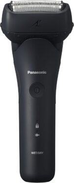 Panasonic Men's Waterproof ES-LT2B 3-Blade Electric Shaver with Trimmer and ultra-fast linear motor