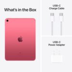 ⁦آبل آيباد 10.9 بوصة (واي فاي + شبكة خلوية، 64GB) - لون وردي (الجيل العاشر)⁩ - الصورة ⁦6⁩