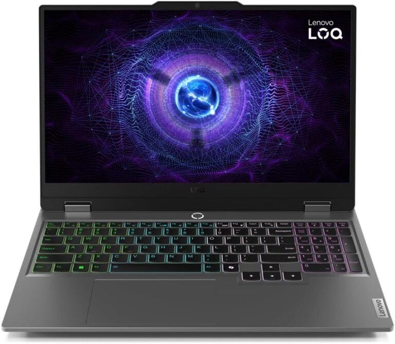 لابتوب ألعاب لوك لينوفو/انتل كور i7-13650HX/15IRX9/شريحة LA1|رام DDR5 24 |SSD 512 جيجا|انفيديا جي فورس RTX 4050 GDDR6 6|15.6 بوصة FHD (1920×1080) IPS 144 هرتز|sRGB 100%|إضاءة خلفية|رمادي (لونا جراي)