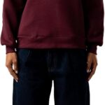 ASTK Womens Side Pockets Hooded Sweatshirt