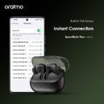 ⁦سماعات اذن سبيس بادز نيو بريميوم OTW-323 بصوت غامر لأنماط الحياة الديناميكية من اورايمو - اسود⁩ - الصورة ⁦4⁩