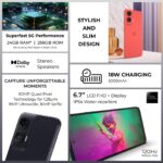 ⁦Motorola Moto g35 5G 8GB RAM 256GB UFS 2.2 Android 14 LCD Smartphone, Midnight Black (Pack include charger and cover) 2 Years Warranty⁩ - الصورة ⁦3⁩