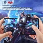 ⁦دلـع موبايلك شاشة حماية انفينيكس نوت 50S 5G [زجاج مقوى سائل بالاشعة فوق البنفسجية] شاشة كاملة [لمس حساس] [متوافق مع مستشعر بصمات الأصابع] HD شفاف⁩ - الصورة ⁦4⁩