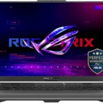 لاب توب اسوس روج ستريكس G16 [G614PH-RV161W] بمعالج AMD رايزن™ 9 8940HX/ذاكرة 16جيجابايت DDR5/تخزين 1 تيرا/ بطاقة SSD/RTX 5050 بسعة 8 جيجابايتDDR7 / شاشة بدقة FHD بتردد 165 هيرتز/ نظام تشغيل ويندوز 11