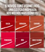 ⁦أحمر شفاه سوبر ستاي فينيل انك نيويورك - احمر شفاه لامع يدوم طويلا، بومودورو، 4.2 ملليلتر من ميبلين⁩ - الصورة ⁦9⁩