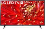 ⁦تلفزيون سمارت FHD HDR LED رفيع 2K (ملون) بمعالج رباعي النواة وواي فاي وريسيفر مدمج موديل (43LM6370PVA) مقاس 43 بوصة من ال جي، أسود⁩ - الصورة ⁦2⁩
