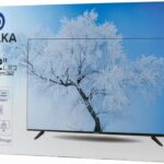 O SAKA شاشة تلفزيون LED، 32 بوصة، تصميم انيق، IPS، منافذ USB وHDMI، 81 سم