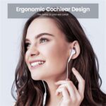 ⁦سماعات رأس سلكية بطرف USB نوع C مع ميكروفون وجهاز تحكم، سماعات أذن عازلة للضوضاء متوافقة مع موبايل آيفون 16 وآيفون 16 برو ماكس وآيباد برو ومعظم الأجهزة ذات مقبس USB نوع C⁩ - الصورة ⁦6⁩