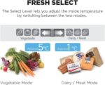 ⁦ثلاجة من هيتاشي موديل HRTN8565DF علوية، سعة 565 لتر، بلون فضي بريليانت، مع تحكم إنفرتر ونظام تبريد مزدوج وشاشة لمس⁩ - الصورة ⁦7⁩