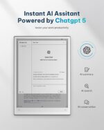 ⁦تابلت اينوت 2 بشاشة كبيرة 10.7 بوصة بتقنية الذكاء الاصطناعي لتدوين الملاحظات، دفتر إلكتروني سماكة 4.2 ملم مع قلم نسخ صوتي إلى نص يدعم الدردشة متعددة اللغات للاجتماعات والدراسة من اي فلاي تك⁩ - الصورة ⁦2⁩